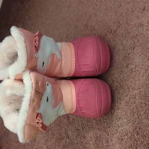 Cat and jack unicorn snow boots